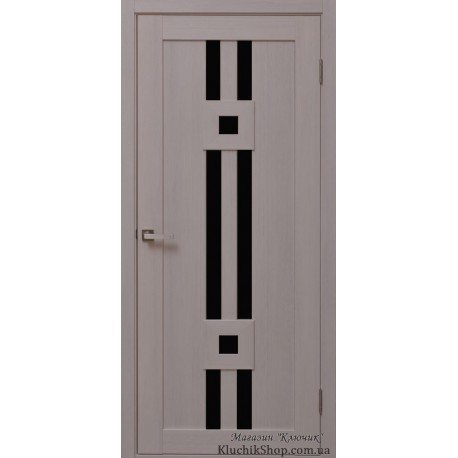 Двері Cs-7 / Чорне скло